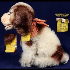 Rare Gorgeous Tiniest And Earliest Steiff Seated Brown And White Cockie Cocker Spaniel Puppy Dog All ID Near Mint -Steiff Gorgeous Tiniest Earliest Steiff Seated Brown pic 5o 720 90a31428 0