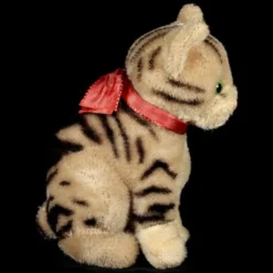 Rare Gray Steiff Seated Tabby Cat Kitten Susi Early Continuous Striping Design ID -Steiff Gray Steiff Seated Tabby Cat Kitten pic 4o 720 cb525193 0