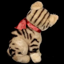 Rare Gray Steiff Seated Tabby Cat Kitten Susi Early Continuous Striping Design ID -Steiff Gray Steiff Seated Tabby Cat Kitten pic 6o 720 50e5f975 0