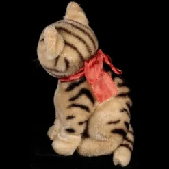 Rare Gray Steiff Seated Tabby Cat Kitten Susi Early Continuous Striping Design ID -Steiff Gray Steiff Seated Tabby Cat Kitten pic 9o 720 27a84702 0