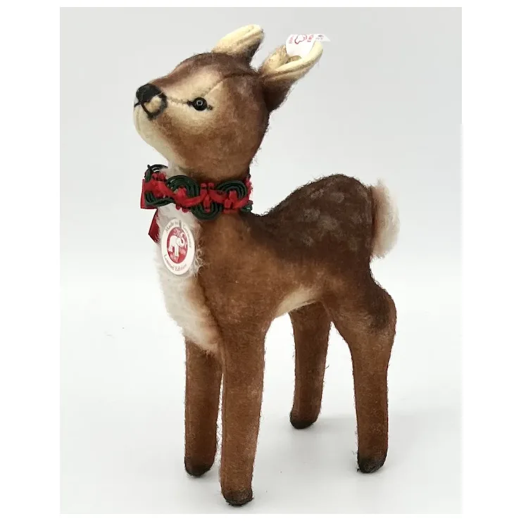 HTF Limited Edition Steiff Deer - 036088 - 17CM - Christmas Fawn - All ID / COA / NIB 3 HTF Limited Edition Steiff Deer - 036088 - 17CM - Christmas Fawn - All ID / COA / NIB - Image 3