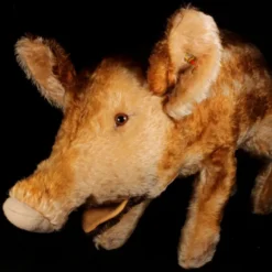 Steiff 14 Rare HUGE Unusual Steiff Display Animal Schautier Baby Wild Boar Frischling ID Free US Shipping