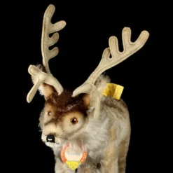 Rare Handsome And Sweet Big Brother Steiff Renny Reindeer Caribou All ID