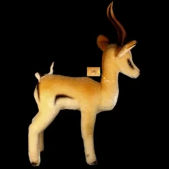 RARE Handsome And Sweet Steiff Big Brother Yuku Springbock (NOT) Pronghorn Antelope 2 IDs 1962 And 1963 ONLY -Steiff Handsome Sweet Steiff Big Brother Yuku pic 3o 720 41a85386 0