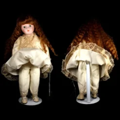 Heritage Mint 16" Hand Painted Bisque Porcelain Doll MEGAN W Stand And Information Booklet 1988 And 1989 Only -Steiff Heritage Mint 16x7822 Hand Painted Bisque pic 6o 720 f27b4467 0