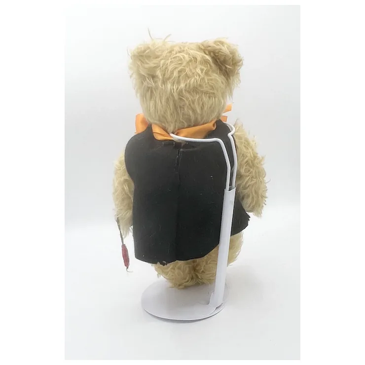 LE Hermann Teddy Original Halloween Bear In Pumpkin Tunic - #42/500 - 11" 9 LE Hermann Teddy Original Halloween Bear In Pumpkin Tunic - #42/500 - 11" - Image 9