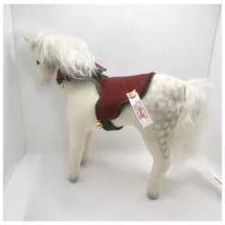 Limited Edition Steiff Christmas Horse - Fitzpherd - White Felt - Beautiful -Steiff Limited Edition Steiff Christmas Horse Fitzpherd pic 11o 7203a10.10 adca2cc8 f