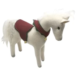 Limited Edition Steiff Christmas Horse - Fitzpherd - White Felt - Beautiful