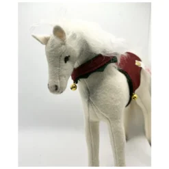 Limited Edition Steiff Christmas Horse - Fitzpherd - White Felt - Beautiful -Steiff Limited Edition Steiff Christmas Horse Fitzpherd pic 2o 7203a10.10 c26e7073 f