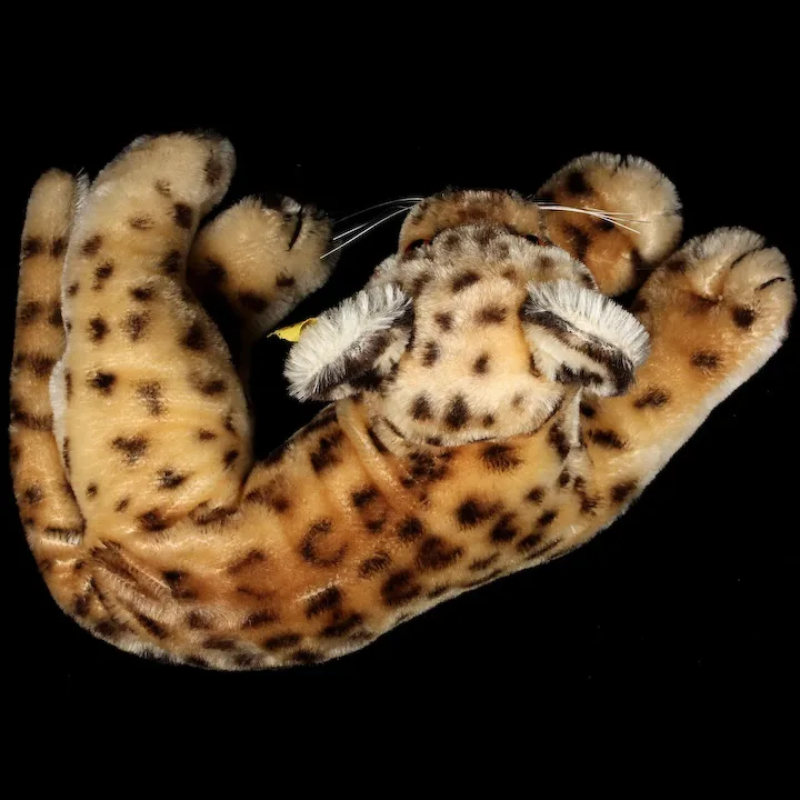 Little Brother Rare Steiff Ocelot Ozelot Reclining Wild Cat All ID 1964-1967 ONLY! 6 Little Brother Rare Steiff Ocelot Ozelot Reclining Wild Cat All ID 1964-1967 ONLY! - Image 6