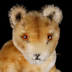 Little Brother Rare Steiff Seated Mohair Baby Lion Jungloewe Wild Cat ID 1956-1961 Only