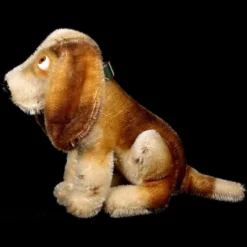 Middle Brother Rare Steiff Basset Hound Puppy Dog Two IDs 13 Middle Brother Rare Steiff Basset Hound Puppy Dog Two IDs -Steiff Middle Brother Steiff Basset Hound Puppy pic 4o 720 00000000 0