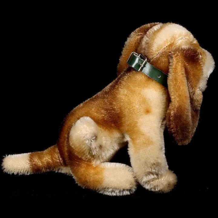 Middle Brother Rare Steiff Basset Hound Puppy Dog Two IDs 7 Middle Brother Rare Steiff Basset Hound Puppy Dog Two IDs - Image 7