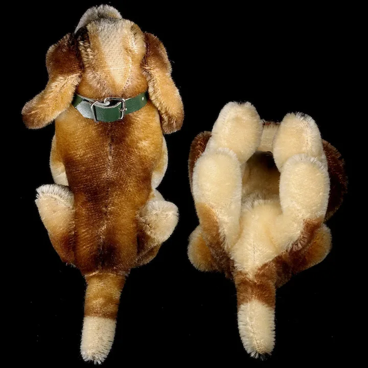 Middle Brother Rare Steiff Basset Hound Puppy Dog Two IDs 9 Middle Brother Rare Steiff Basset Hound Puppy Dog Two IDs - Image 9