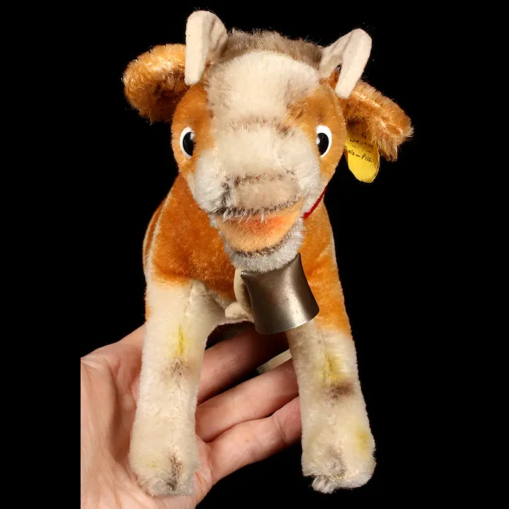 Middle Sister Adorable Steiff Bessy Cow Happy Open Mouth 2 IDs 7 Middle Sister Adorable Steiff Bessy Cow Happy Open Mouth 2 IDs - Image 7