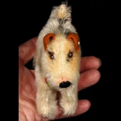 Next To Smallest Brother Steiff Wirehaired Fox Terrier Puppy Dog Foxy 2 !Ds -Steiff Nex7878t to Smallest Brother Steiff Wirehaired pic 6o 720 616b1820 0