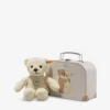 Steiff Mila Teddy Bear Soft Toy And Suitcase 24cm
