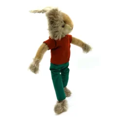 Schuco Bigo Bello Boy Dressed Rabbit With ID - 45 Cm / 18" - Great Vintage Bunny Doll -Steiff Schuco Bigo Bello Boy Dressed Rabbit pic 3o 7203a10.10 bad951f6 f