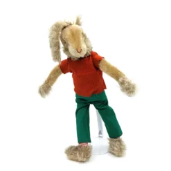 Schuco Bigo Bello Boy Dressed Rabbit With ID - 45 Cm / 18" - Great Vintage Bunny Doll -Steiff Schuco Bigo Bello Boy Dressed Rabbit pic 4o 7203a10.10 8377bf8d f