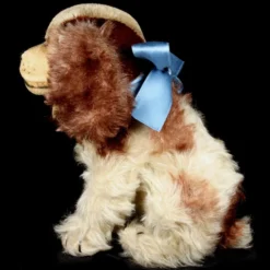 Rare Seated 17 Cm Brown And White Early Post-WWII Steiff Cockie Cocker Spaniel Puppy Dog US-Zone -Steiff Seated 17 cm Brown White Early pic 5o 720 0d532b6b 0