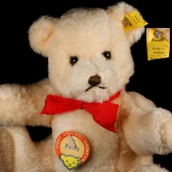 Steiff 6 Rare Steiff 5xJointed Dralon Teddy Petsy Bear All ID Near Mint 5 Years Only!