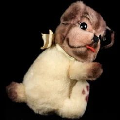 Rare Steiff BALL Mopsy Pug Puppy Dog Two Years Only ID -Steiff Steiff BALL Mopsy Pug Puppy Dog pic 8o 720 00000000 0