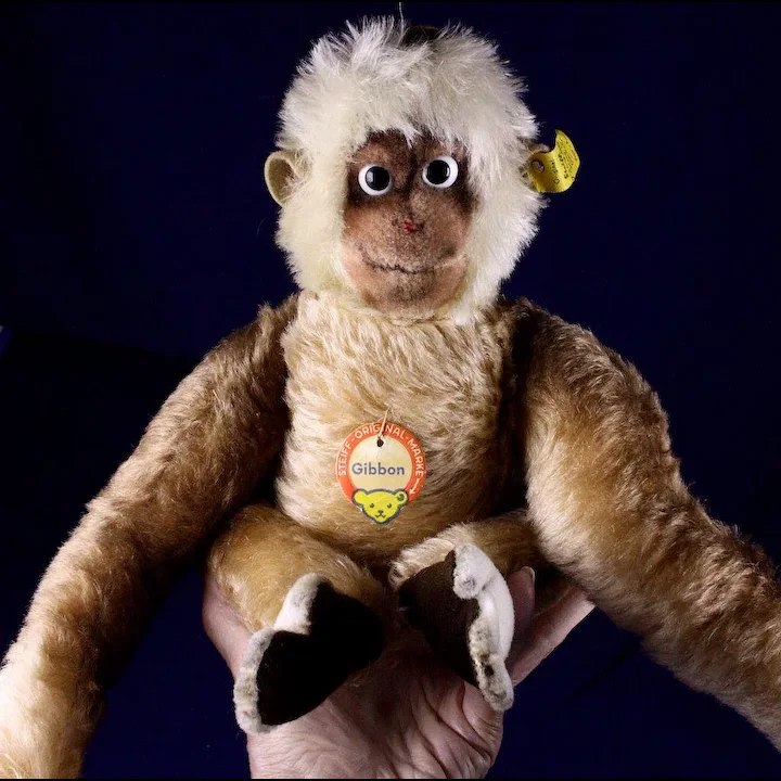 Rare Steiff BIG BROTHER Gibbon Ape All ID 1962-1966 Only Talks! 6 Rare Steiff BIG BROTHER Gibbon Ape All ID 1962-1966 Only Talks! - Image 6