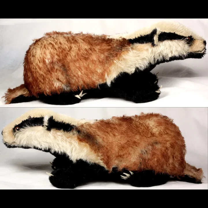 RARE RARE RARE Steiff Big Brother Walking Diggy Badger Dachs ONE YEAR ONLY 4 RARE RARE RARE Steiff Big Brother Walking Diggy Badger Dachs ONE YEAR ONLY - Image 4