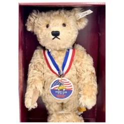 Steiff Club USA Premiere Edition Sam Teddy Bear - 28 Cm / 11" - MIB/NRFB