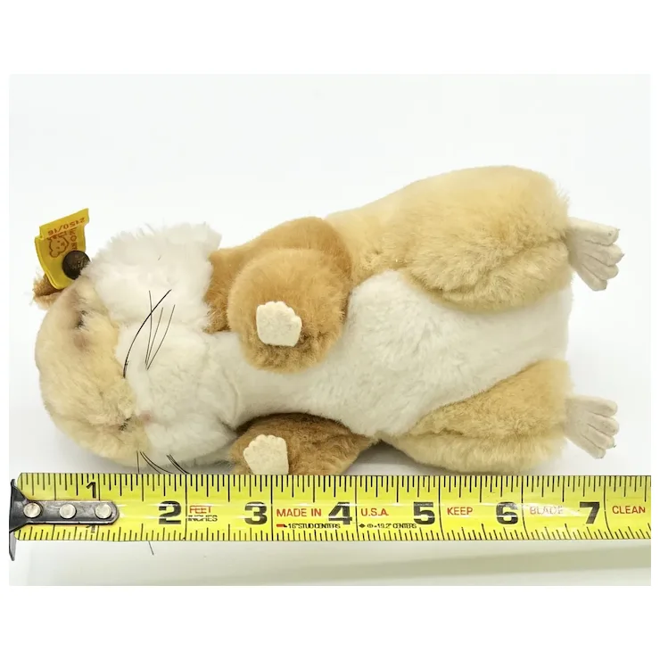 Steiff Goldy Hamster With ID - Button-in-ear And Stock Tag - 16 Cm / 6 1/2" 10 Steiff Goldy Hamster With ID - Button-in-ear And Stock Tag - 16 Cm / 6 1/2" - Image 10