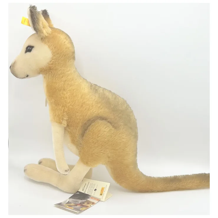 Steiff Kangaroo Knuffi With All ID - Mohair - EAN 062667 - 13" X 20" - Nice Big Roo! 13 Steiff Kangaroo Knuffi With All ID - Mohair - EAN 062667 - 13" X 20" - Nice Big Roo! - Image 13