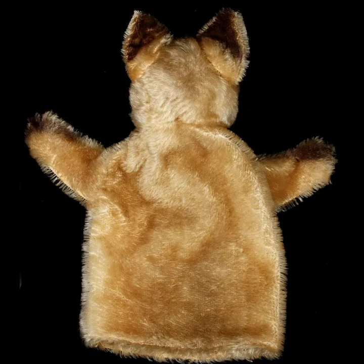 Rare Steiff Loopy Wolf Hand Puppet With Scary Fangs 2+ IDs 3 Rare Steiff Loopy Wolf Hand Puppet With Scary Fangs 2+ IDs - Image 3