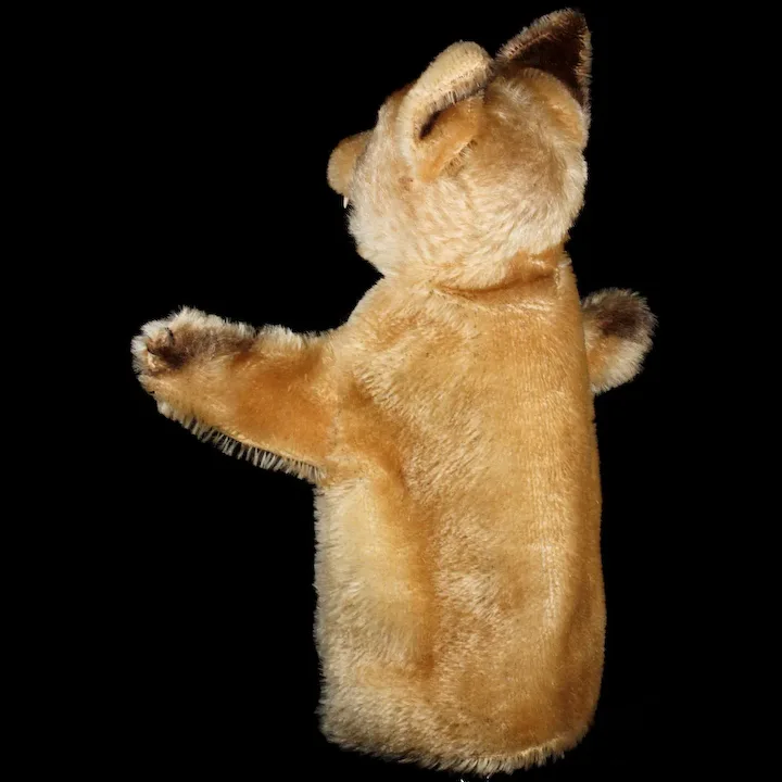 Rare Steiff Loopy Wolf Hand Puppet With Scary Fangs 2+ IDs 7 Rare Steiff Loopy Wolf Hand Puppet With Scary Fangs 2+ IDs - Image 7