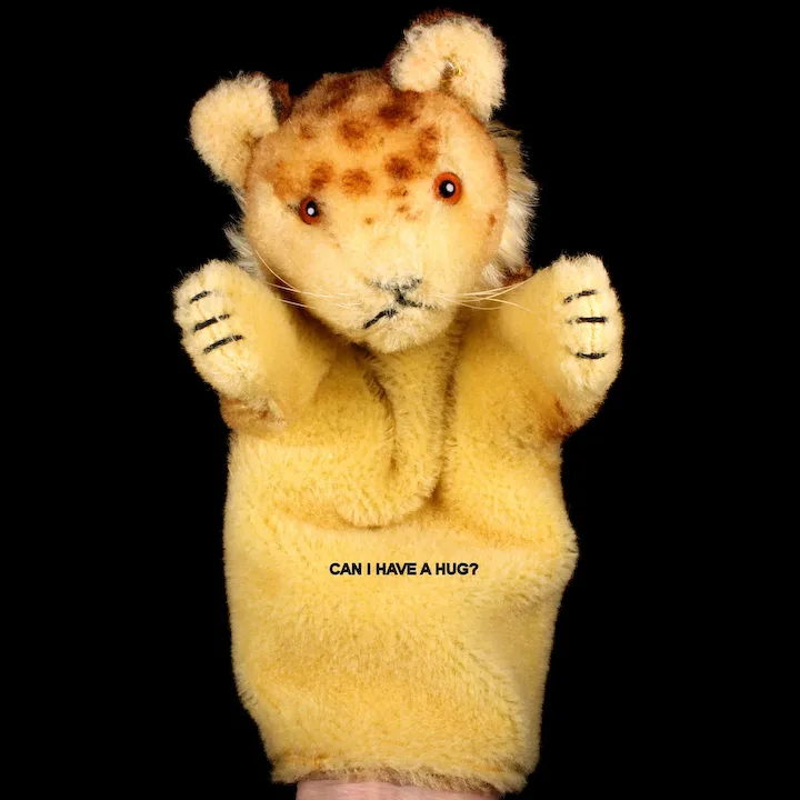 Rare Steiff Wool Plush Lion Cub Hand Puppet ID 11 Rare Steiff Wool Plush Lion Cub Hand Puppet ID - Image 11