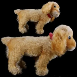 Steiff '60s Midsize Gold Standing Cockie Spaniel Puppy Dog 2 IDs -Steiff Steiff x782760s Midsize Gold Standing Cockie pic 4o 720 715a8624 0