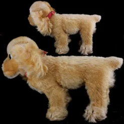 Steiff '60s Midsize Gold Standing Cockie Spaniel Puppy Dog 2 IDs -Steiff Steiff x782760s Midsize Gold Standing Cockie pic 5o 720 00000000 0