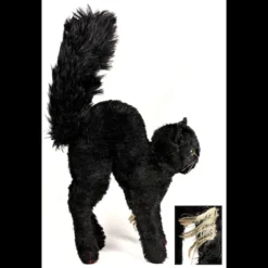 Rare Sweet 17 CM Steiff Black Cat US-Zone Flag For Halloween And All Year Round 1950-1955 Only! -Steiff Sweet 17 CM Steiff Black Cat pic 3o 720 152ea204 0