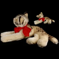 Rare Sweet Big Sister Reclining Steiff Fiffy Tabby Kitten Cat 2 IDs Not Made After 1962 -Steiff Sweet Big Sister Reclining Steiff Fiffy pic 7o 720 daa988a1 0