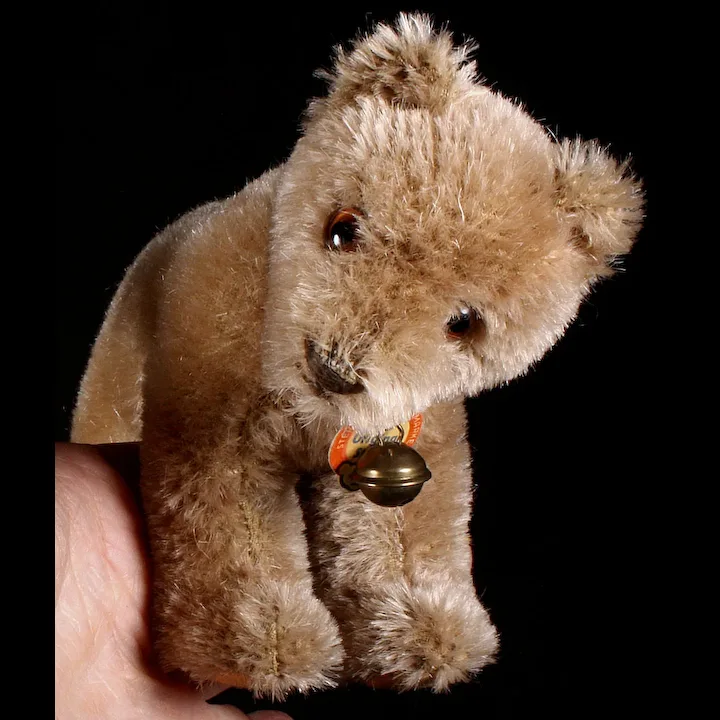 Sweet Little Brother Rare Steiff Walking Bear Cub Jungbaer ID 12 Sweet Little Brother Rare Steiff Walking Bear Cub Jungbaer ID - Image 12