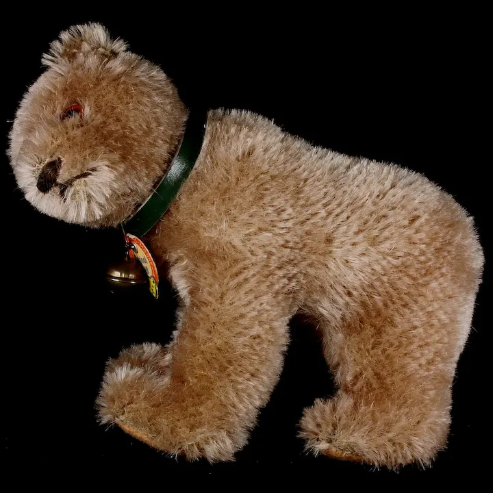 Sweet Little Brother Rare Steiff Walking Bear Cub Jungbaer ID 7 Sweet Little Brother Rare Steiff Walking Bear Cub Jungbaer ID - Image 7