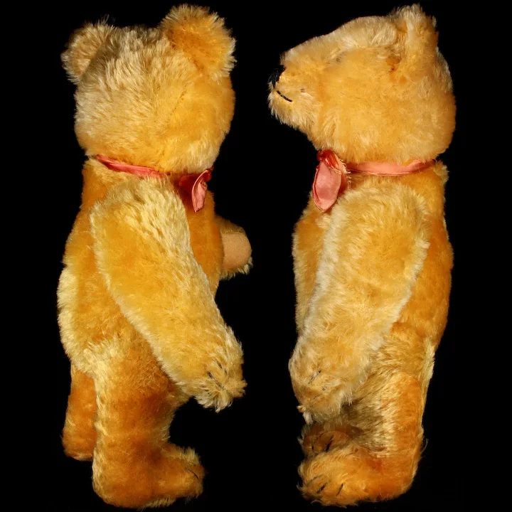 Sweet Steiff 5xJointed 11-inch Gold Original Teddy Bear ID 5 Sweet Steiff 5xJointed 11-inch Gold Original Teddy Bear ID - Image 5