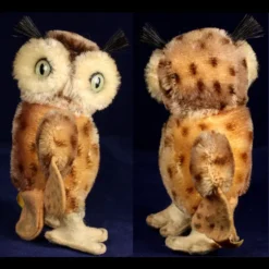 Tiniest And Earliest Sister Steiff Wittie Owl Bird 2 IDs Magic Eyes Great For Halloween! -Steiff Tiniest Earliest Sister Steiff Wittie Owl pic 10o 720 9b81ef4a 0