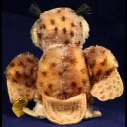 Tiniest And Earliest Sister Steiff Wittie Owl Bird 2 IDs Magic Eyes Great For Halloween! -Steiff Tiniest Earliest Sister Steiff Wittie Owl pic 9o 720 848c7753 0