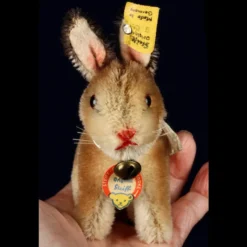 Tiny Adorable Early Steiff Sitting Bunny Rabbit Hase Pre-Sonny All ID -Steiff Tiny Adorable Early Steiff Sitting Bunny pic 10o 720 865601fc 0