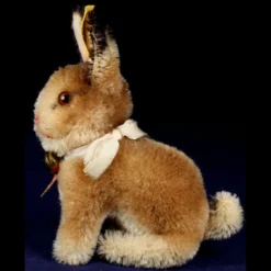 Tiny Adorable Early Steiff Sitting Bunny Rabbit Hase Pre-Sonny All ID -Steiff Tiny Adorable Early Steiff Sitting Bunny pic 4o 720 609d7490 0