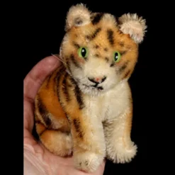 Rare Tiny Adorable Steiff Seated Baby Tiger Wild Cat One Size Only -Steiff Tiny Adorable Steiff Seated Baby Tiger pic 11o 720 8e826720 0