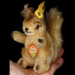 Tiny Brother Brown Striped Steiff Possy Squirrel All ID 13 Tiny Brother Brown Striped Steiff Possy Squirrel All ID -Steiff Tiny Brother Brown Striped Steiff Possy pic 7o 720 8124c49b 0