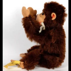 Tiny Brother Early Post WWII Model Steiff 5xJointed Jocko Chimpanzee (NOT Monkey) 2 IDs Plus US-Zone Flag -Steiff Tiny Brother Early Post WWII Model pic 6o 720 3cb4ba2c 0
