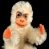 Rare Tiny Brother Early Steiff 5xJointed WHITE Jocko Chimpanzee (not Monkey!) 2 IDs
