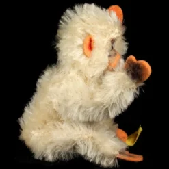 Rare Tiny Brother Early Steiff 5xJointed WHITE Jocko Chimpanzee (not Monkey!) 2 IDs -Steiff Tiny Brother Early Steiff 5x7878Jointed WHITE pic 4o 720 66629717 0